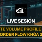 Live session CTE Volume Profile & Order Flow 1.0 khóa 3